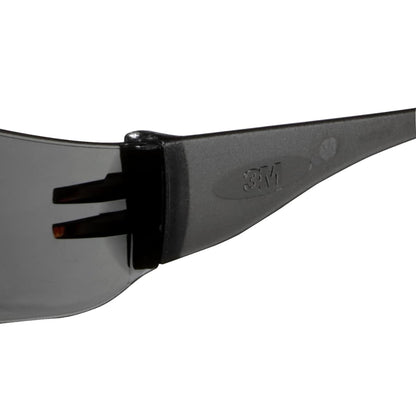 3M Outdoor Safety Eyewear, Anti-Scratch, Black, Gray Lens, 4-Pack