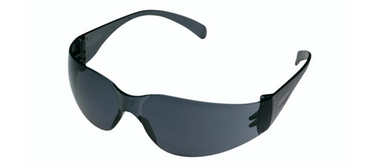 3M Outdoor Safety Eyewear, Anti-Scratch, Black, Gray Lens, 4-Pack