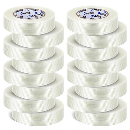 24-Pack Silver Heavy Duty Gray Duct Tape, 2 Inch x 720 Yd All Weather