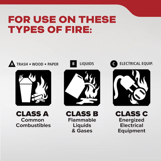 Basic 110 Fire Extinguisher 1-A:10-B:C, FA110G