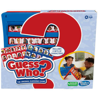 Hasbro Gaming Guess Who? Original,Easy to 11.5 x 1.6 x 9.75, Multicolored