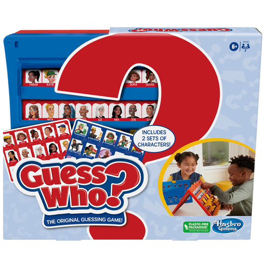 Hasbro Gaming Guess Who? Original,Easy to 11.5 x 1.6 x 9.75, Multicolored