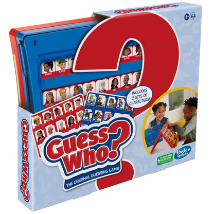 Hasbro Gaming Guess Who? Original,Easy to 11.5 x 1.6 x 9.75, Multicolored