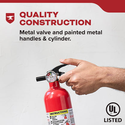 Basic 110 Fire Extinguisher 1-A:10-B:C, FA110G