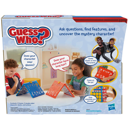 Hasbro Gaming Guess Who? Original,Easy to 11.5 x 1.6 x 9.75, Multicolored